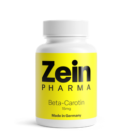 Produktansicht von ZeinPharma® Beta Carotin Kapseln Natural 15 mg