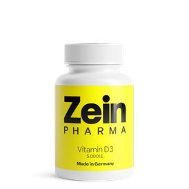 Produktansicht von ZeinPharma® Vitamin D3 Kapseln 5000 I.E.
