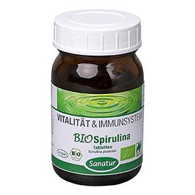 Produktansicht von Sanatur BioSpirulina Naturland ca. 500 Tabletten