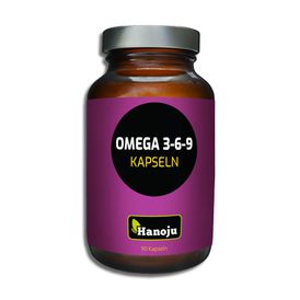 Produktansicht von Hanoju Omega 3-6-9 1000 mg, 90 Kapseln