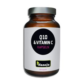 Produktansicht von Hanoju Coenzyme Q10 30mg + Vitamin C 500 mg, 90 Kapseln