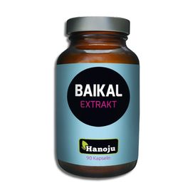 Produktansicht von Hanoju Baikal (Baicalin) Extrakt 300 mg, 90 Kapseln