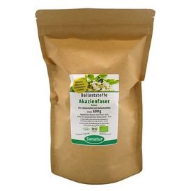 Produktansicht von Akazienfaser BIO, 600 g Pulver Sanatur