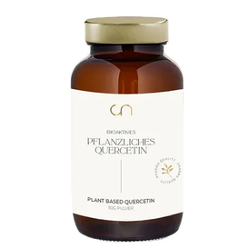 Produktansicht von Quercetin 95 % hochrein – Pflanzliches Antioxidans aus Sophora japonica | vegan, glutenfrei, ohne Zusatzstoffe