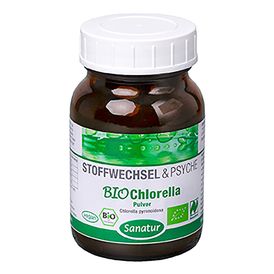 Produktansicht von Sanatur BioChlorella Naturland 100 g Pulver