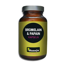 Produktansicht von BROMELAIN+PAPAIN 375+125MG HAN KPS 90ST