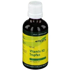 Produktansicht von allcura Vitamin K2 Tropfen