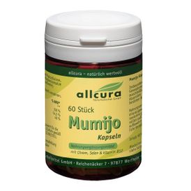 Produktansicht von allcura Mumijo 150mg Kapseln 60 Stück