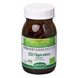 Produktansicht von Sanatur BioSpirulina Naturland ca. 250 Tabletten