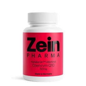 Produktansicht von ZeinPharma® Ubichinol Coenzym Q10 Kapseln 50 mg
