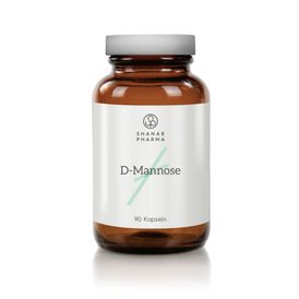Produktansicht von SHANAB PHARMA D-Mannose 500 mg Kapseln